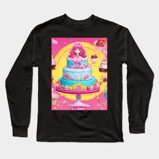 Anime Cake Wonderland Long Sleeve T-Shirt